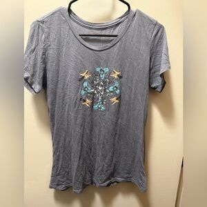 Columbia Charcoal Floral Women's Tee